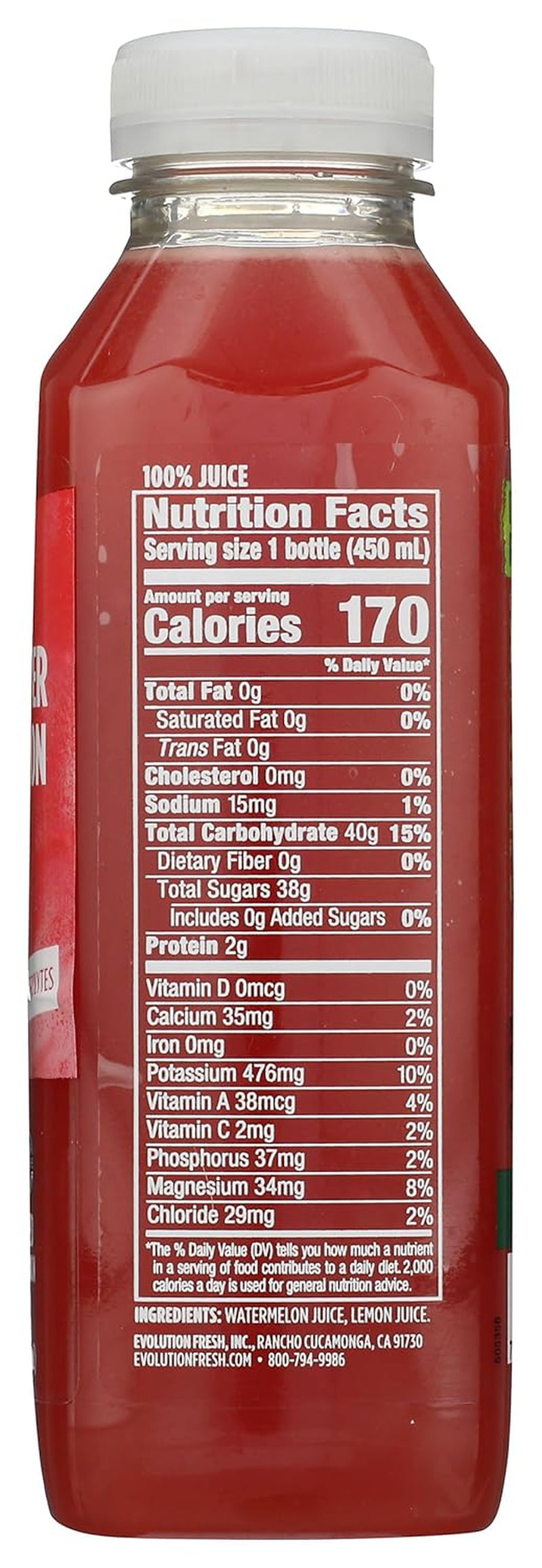 Evolution Fresh, Watermelon Cold Pressed, 15.2 Fl Oz
