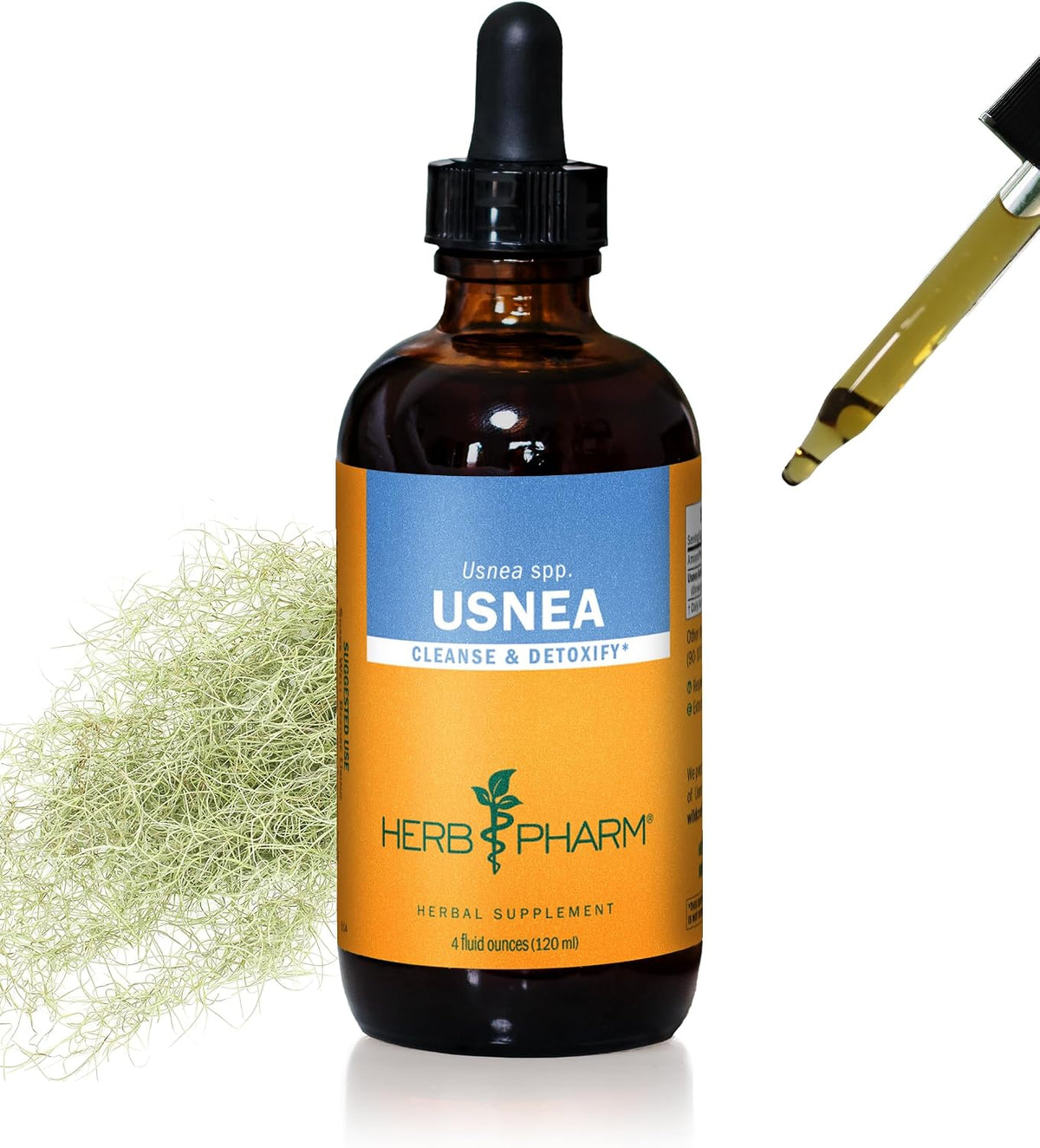 Usnea Liquid Extract for Cleansing and Detoxification - 4 Ounce