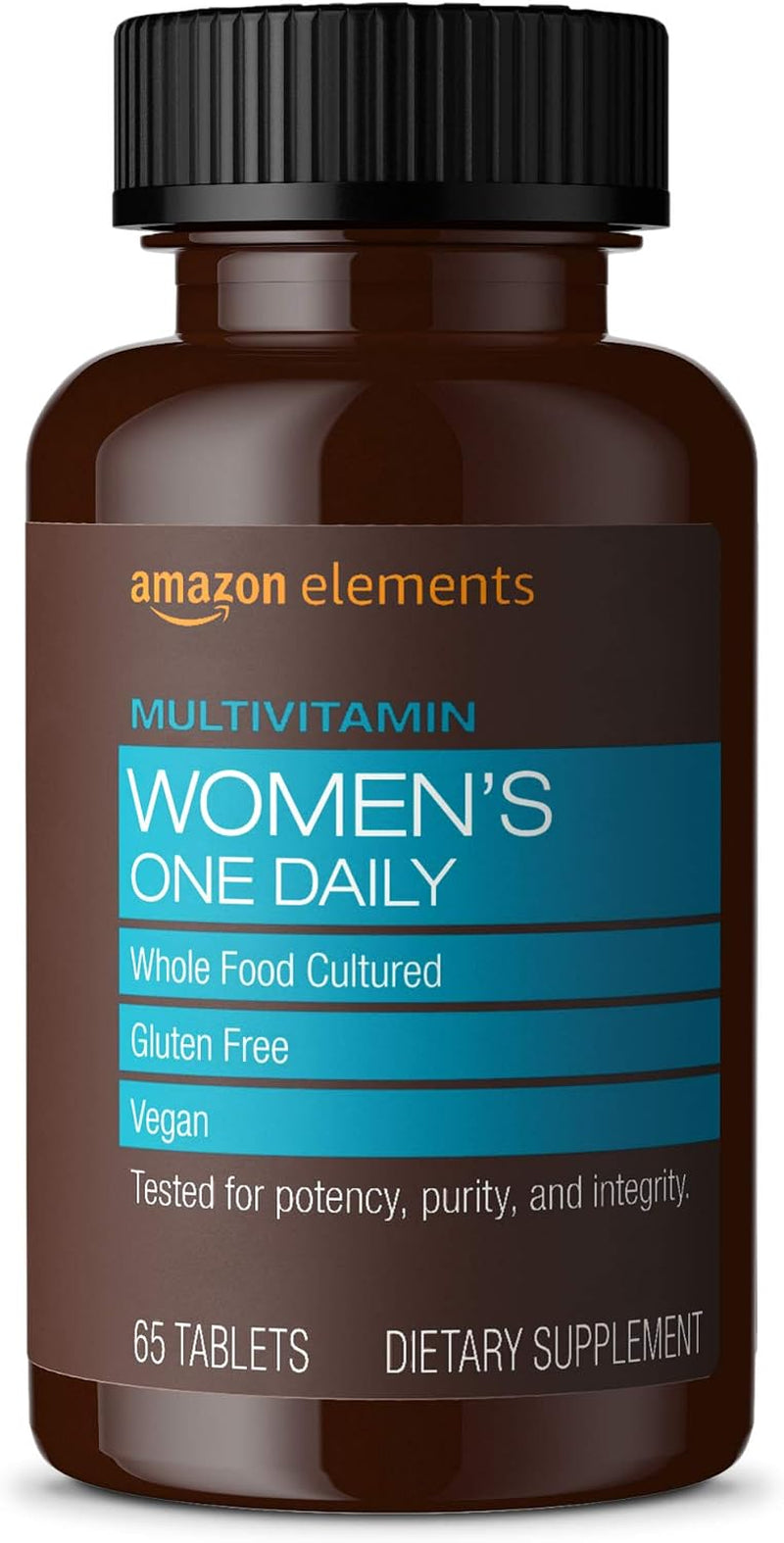Women’S One Daily Multivitamin, 59% Whole Food Cultured, Vegan, 65 Tablets, 2 Month Supply (Packaging May Vary)