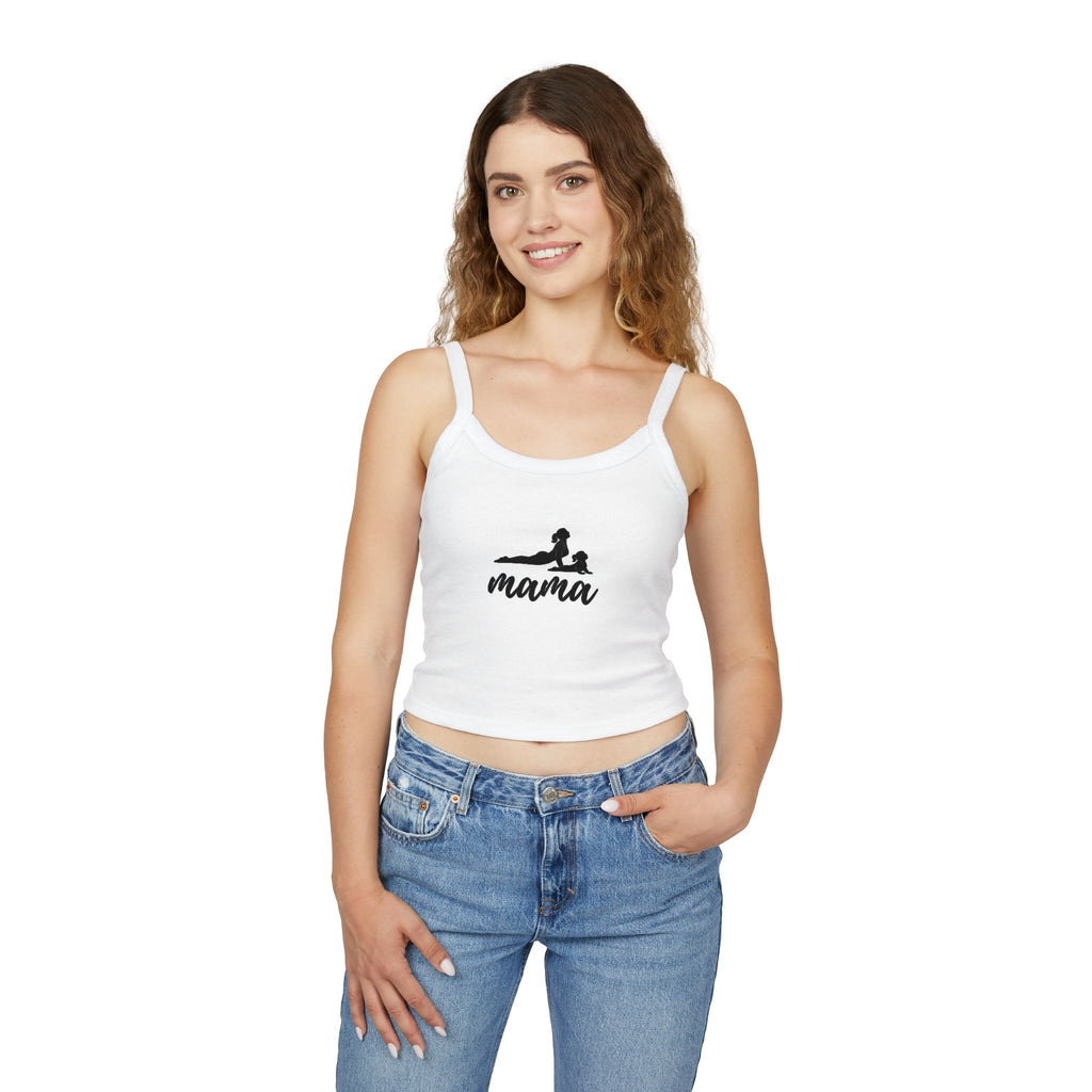 Mama Spaghetti Strap Tank Top