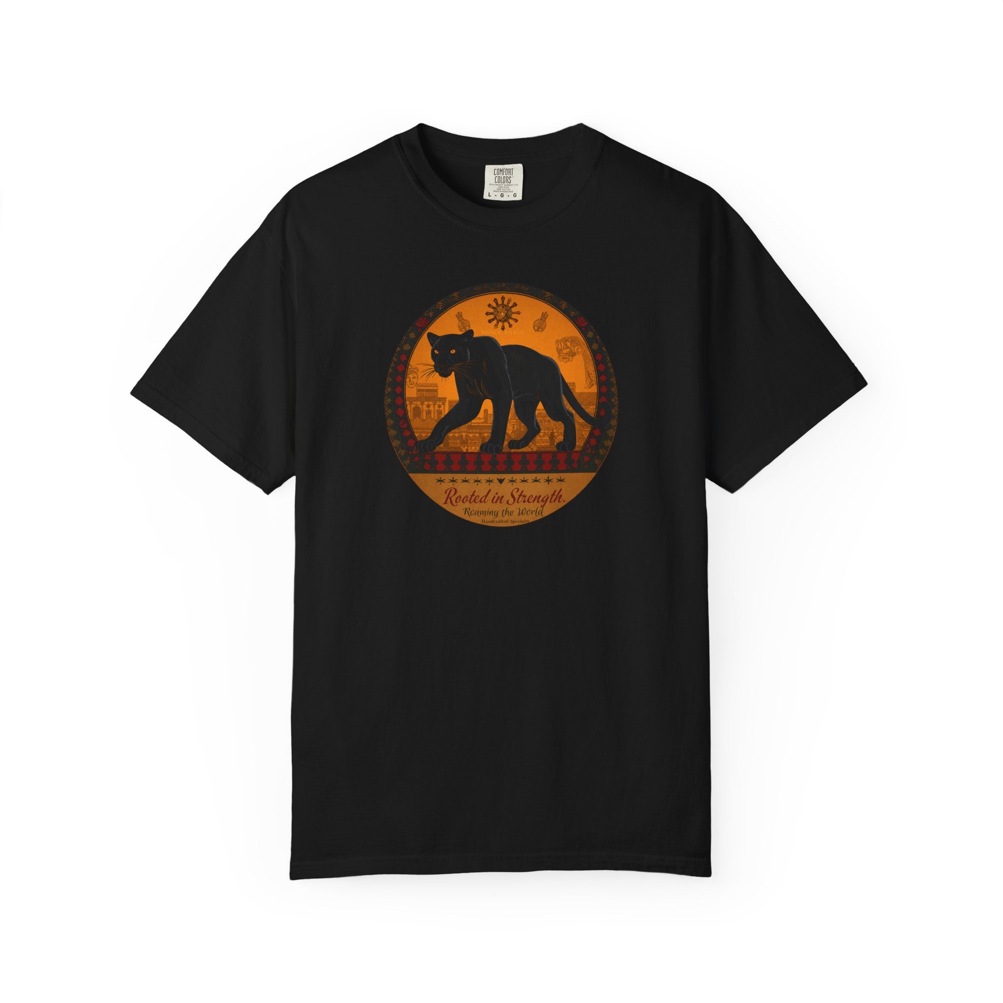 NhaleXhale "Roaming the World" Black Tee
