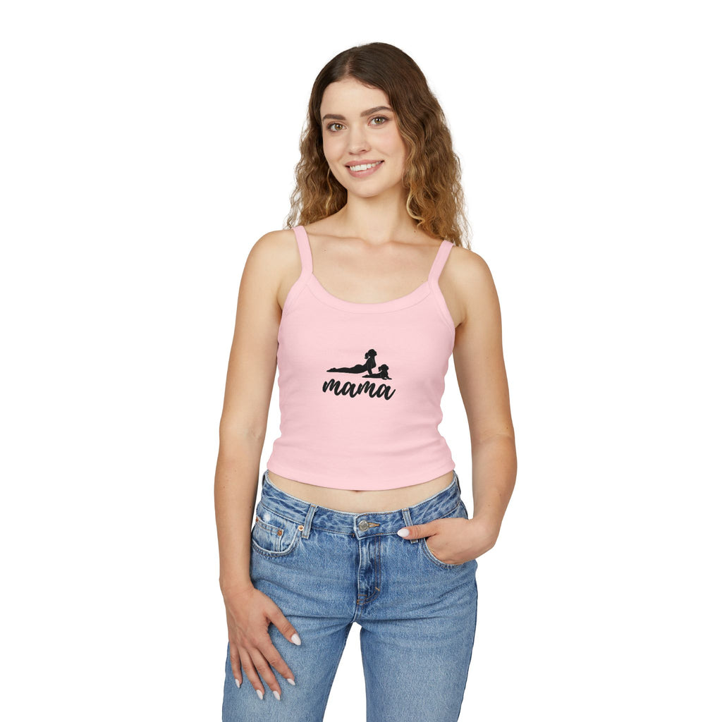Mama Spaghetti Strap Tank Top