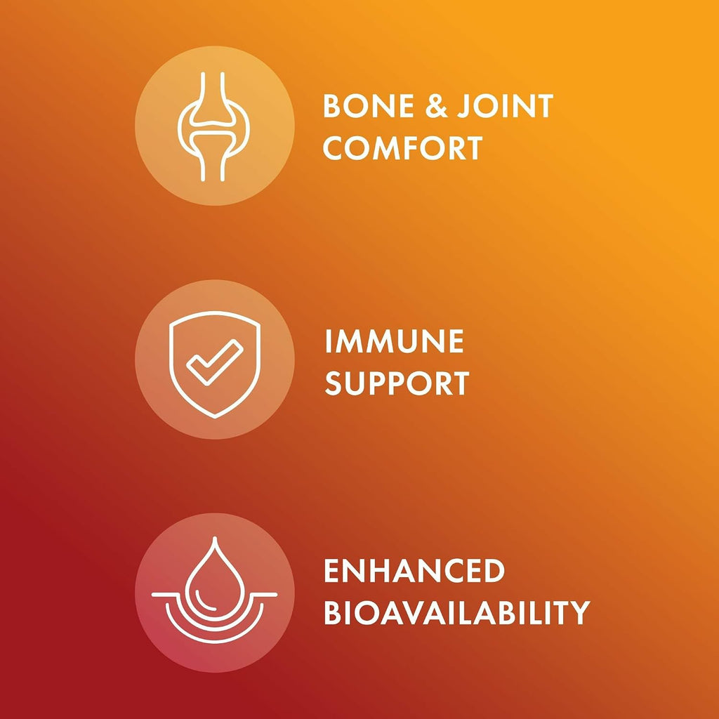 Vitamins D3 & K2 - Supports Immune, Brain, Cardiovascular, Respiratory & Bone Health - Gmo-Free, Gluten-Free & Soy-Free - 30 Capsules (30 Servings)