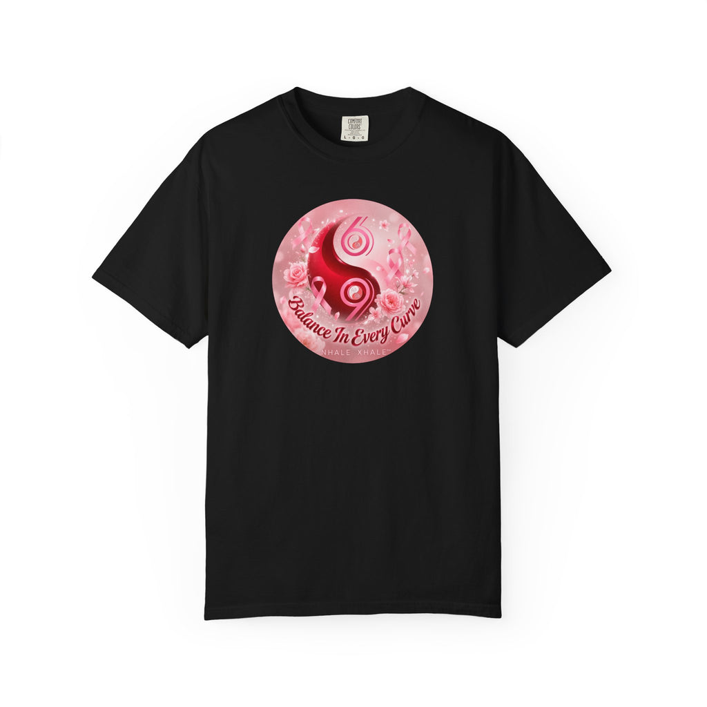 NhaleXhale "Breast Cancer Awareness" Black Tee