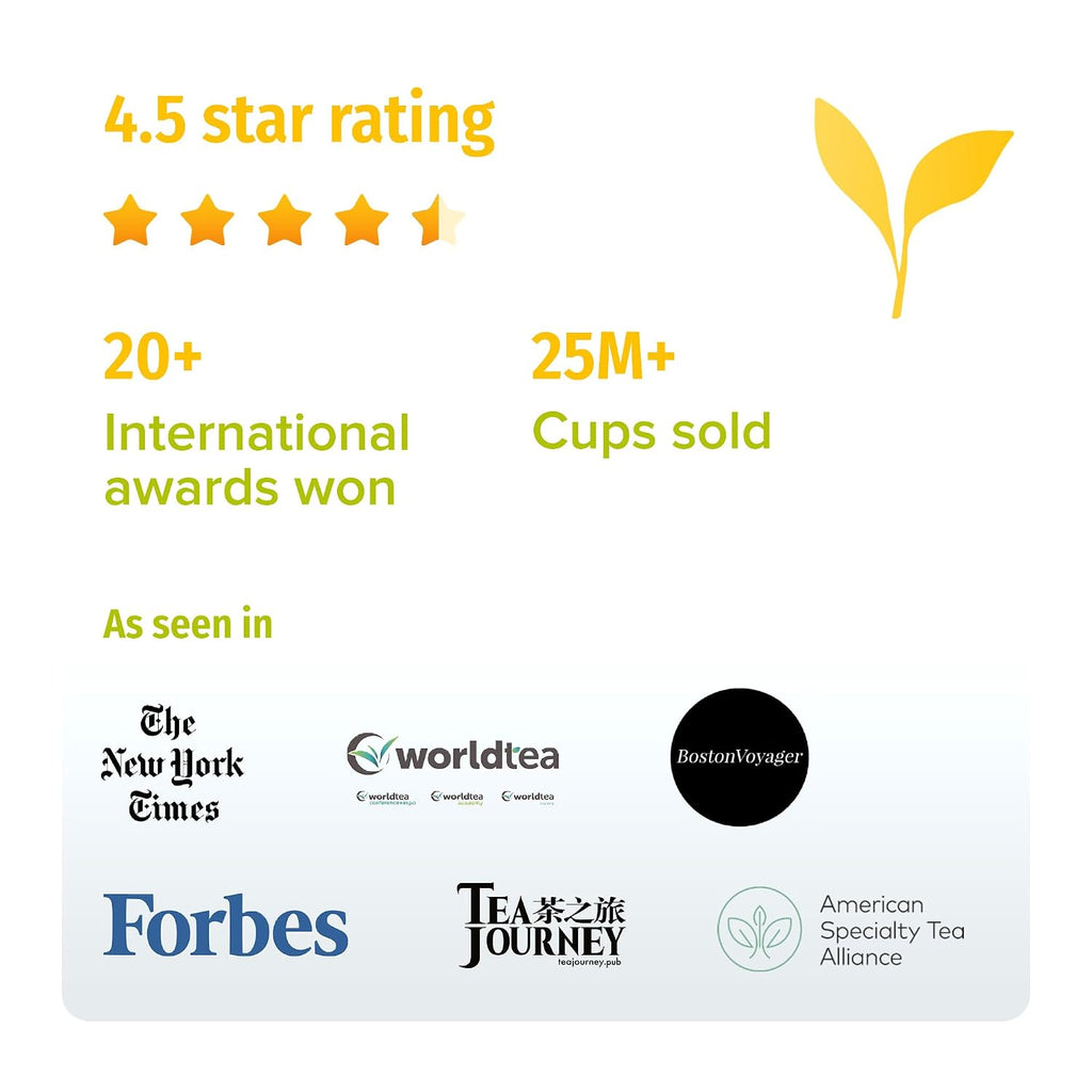 Organic White Tea Loose Leaf - USDA Certified Organic from a Family Farm in the Himalayas - Award-Winning Premium Tea Leaves to Enjoy Hot or Cold – 3.5Oz /100G (White Prakash)