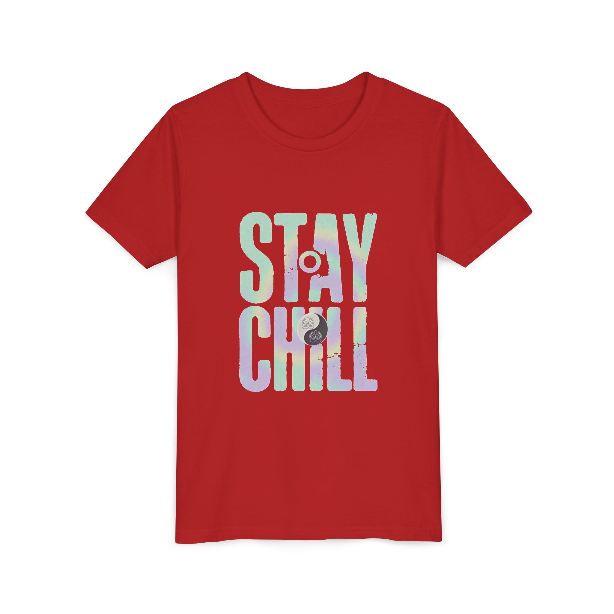 NhaleXhale "Stay Chill" Pastel Yin Yang Graphic