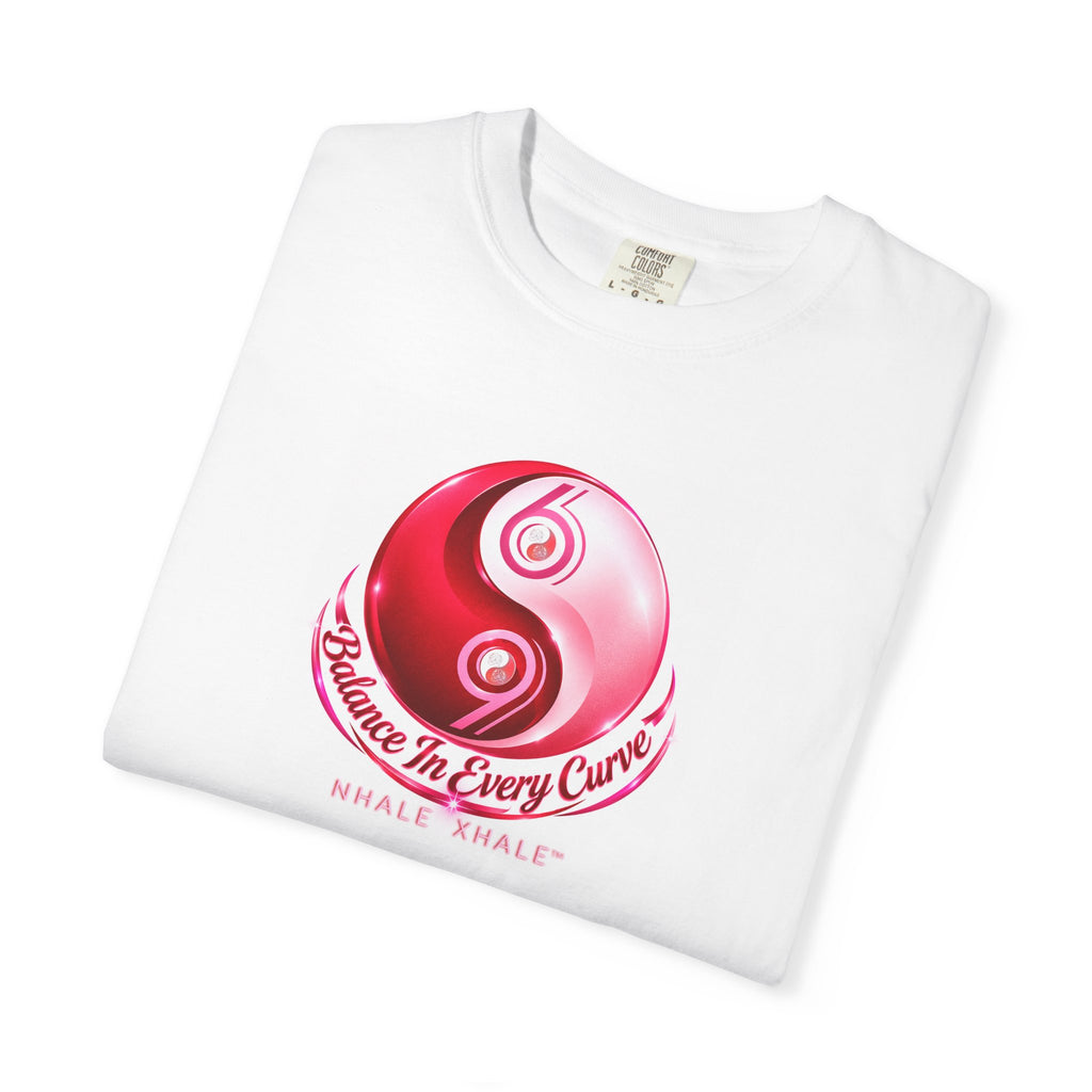 NhaleXhale "Balance the Curve" White Tee