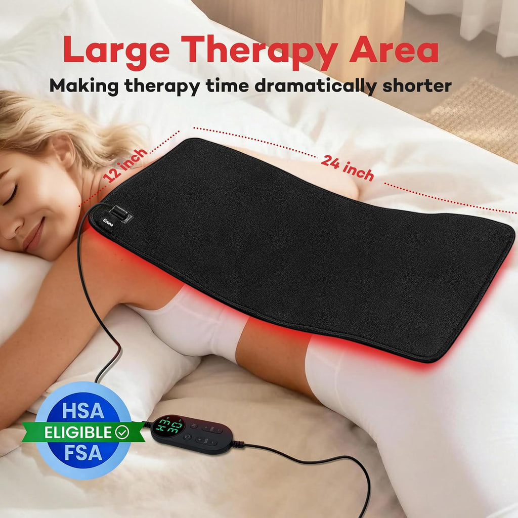 Red Light Therapy Pad for Body Pain, 24 X 12 Inch, Large