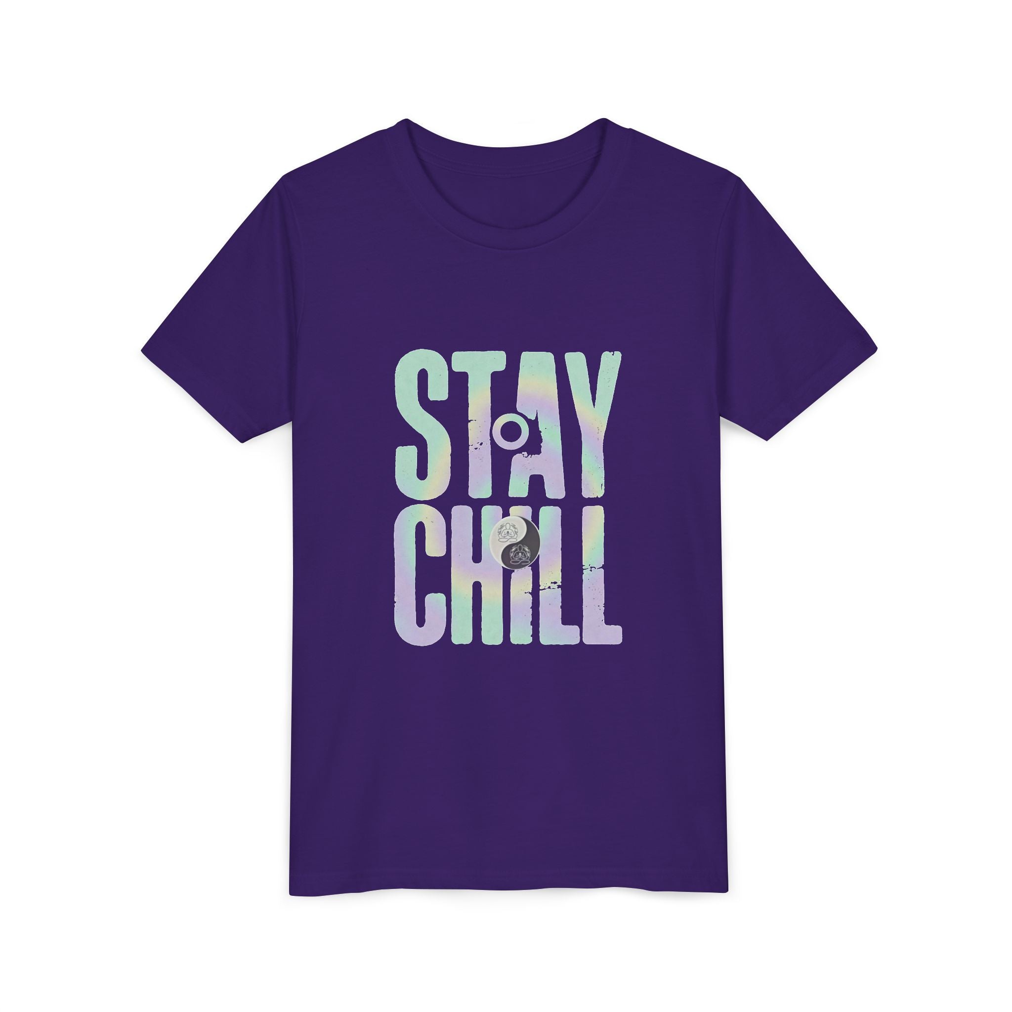 NhaleXhale "Stay Chill" Pastel Yin Yang Graphic