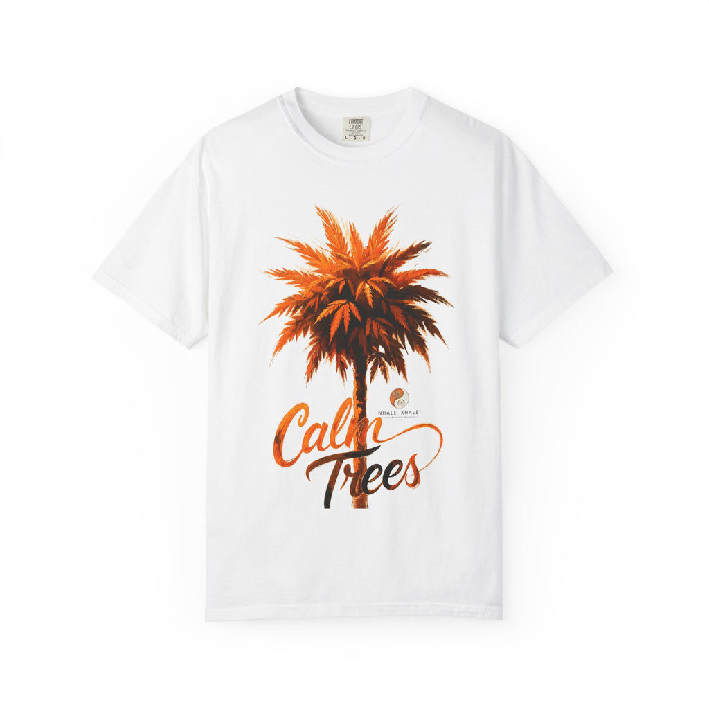 Calm Trees Palm T-Shirt — Relaxed Beach Vibe Graphic Tee