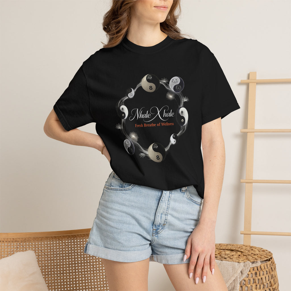 NhaleXhale “Eternal Eight” Black Tee