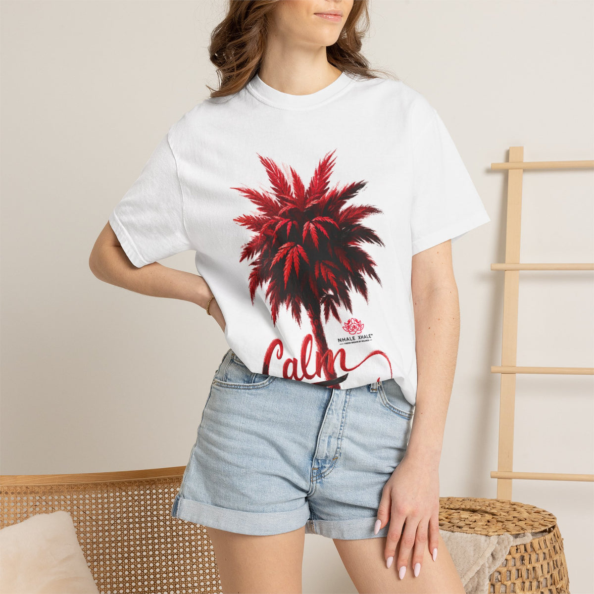 Calm Trees Palm Tree Graphic T-Shirt
