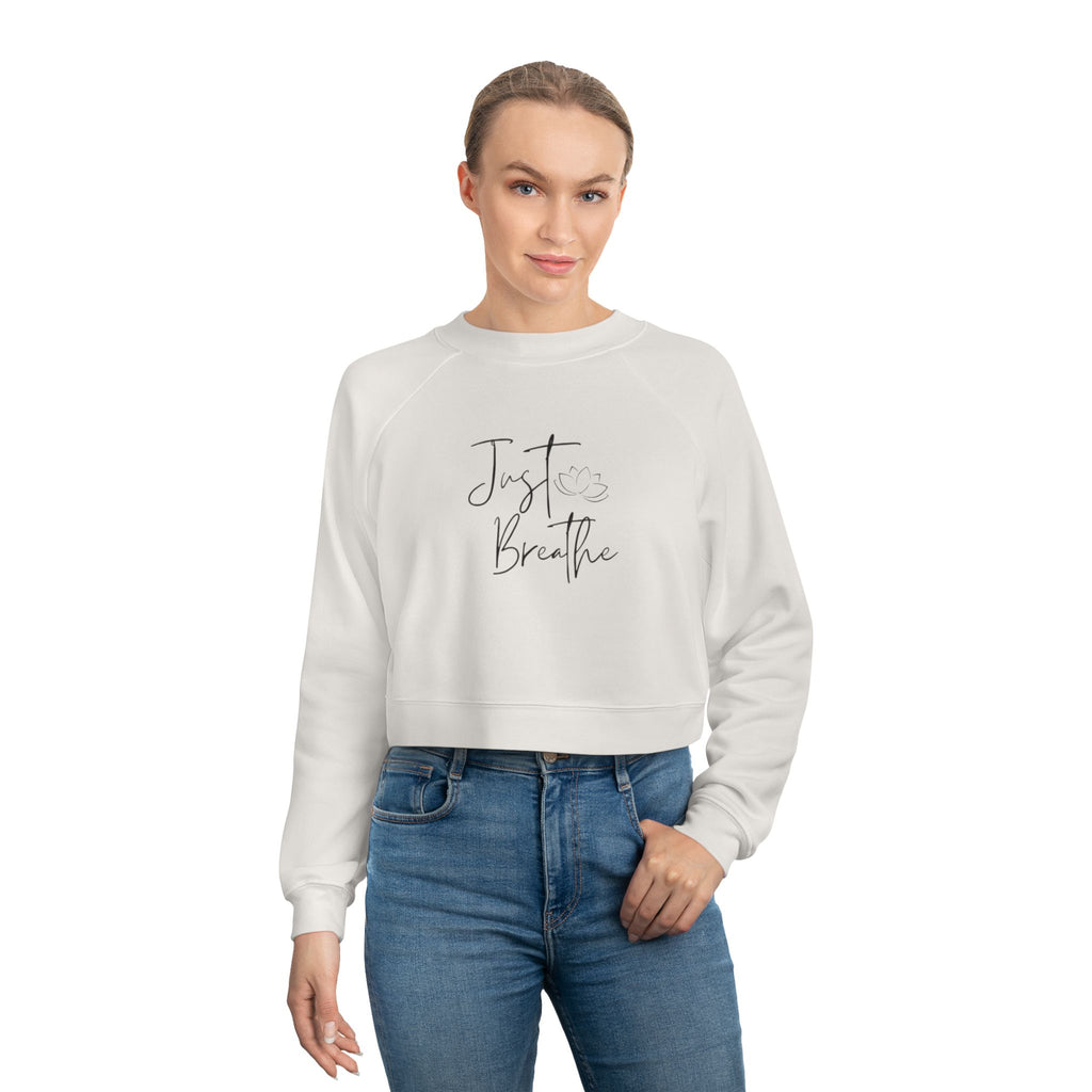 Just Breathe Cropped Pullover