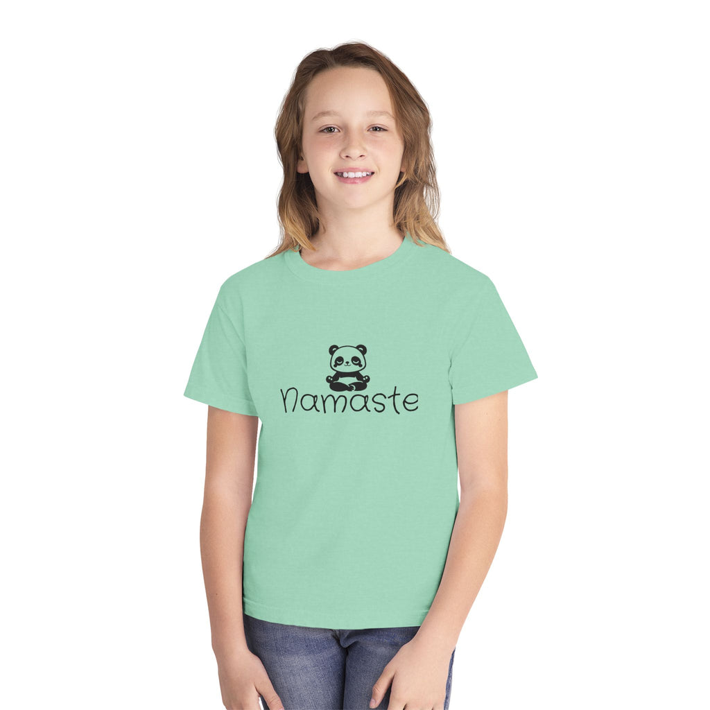 Namaste Panda Youth T‑Shirt
