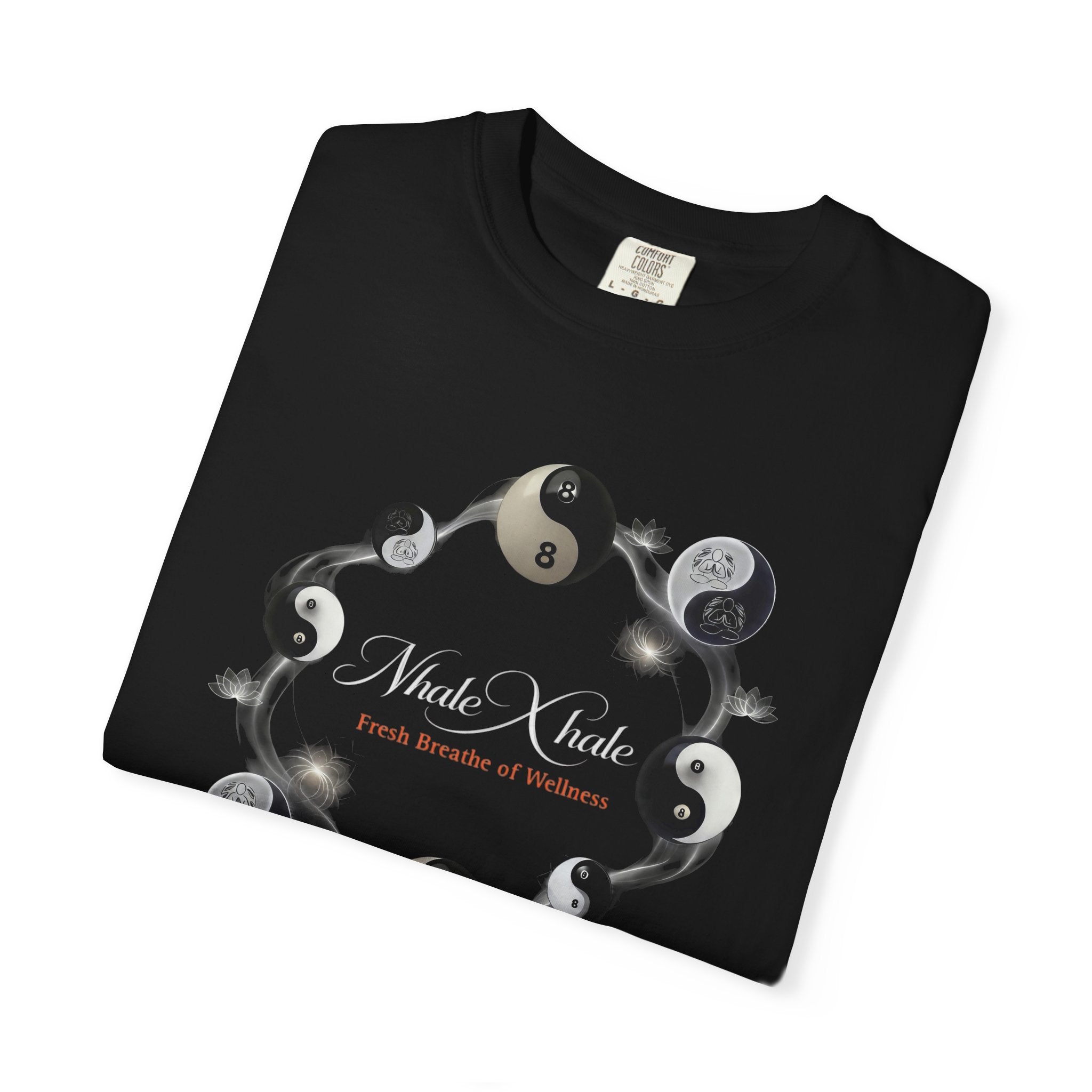 NhaleXhale “Eternal Eight” Black Tee