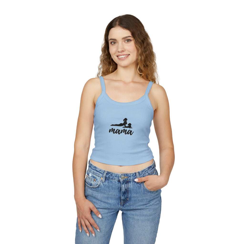 Mama Spaghetti Strap Tank Top