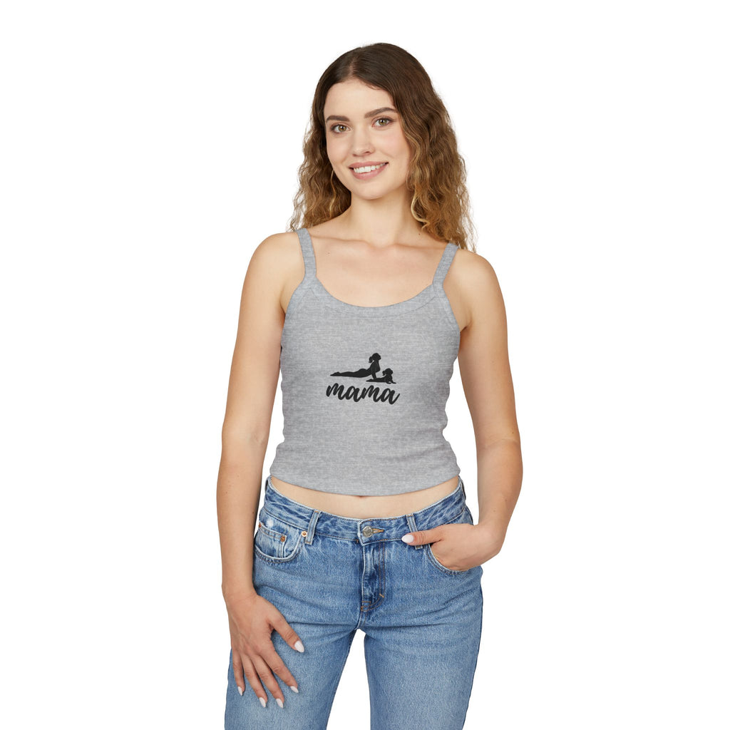Mama Spaghetti Strap Tank Top