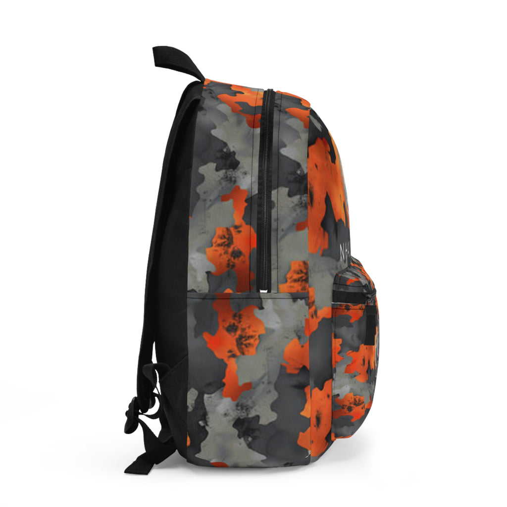 NhaleXhale Orange Camo Backpack