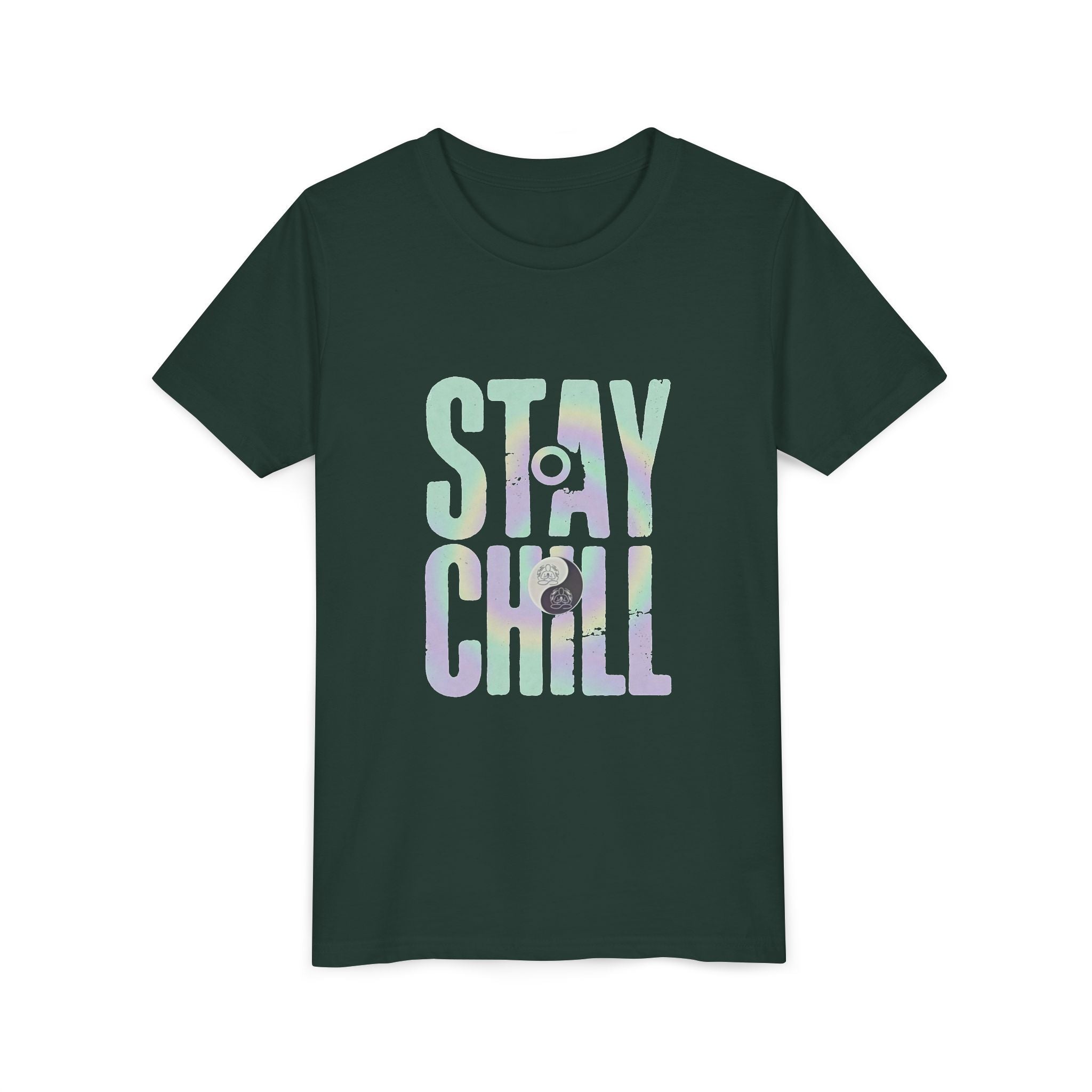 NhaleXhale "Stay Chill" Pastel Yin Yang Graphic