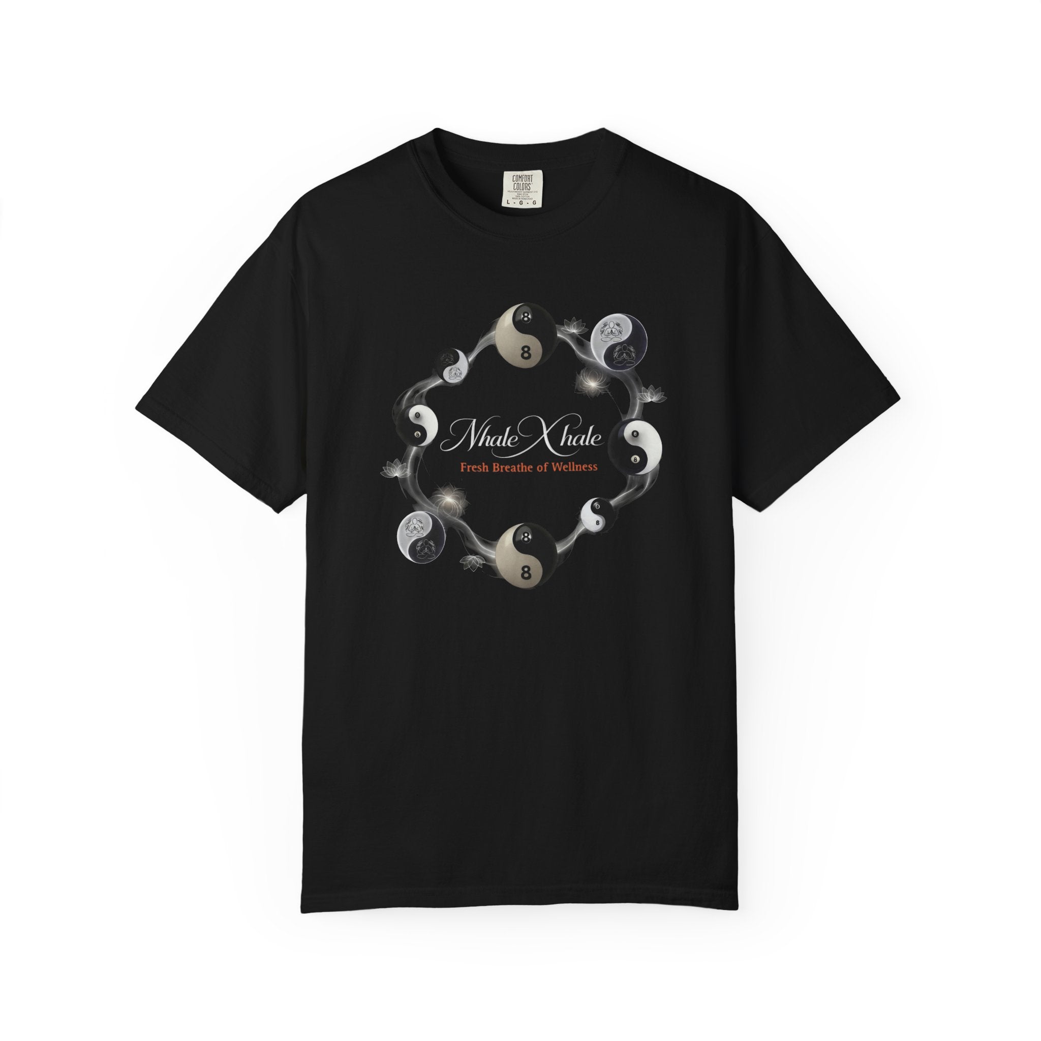 NhaleXhale “Eternal Eight” Black Tee