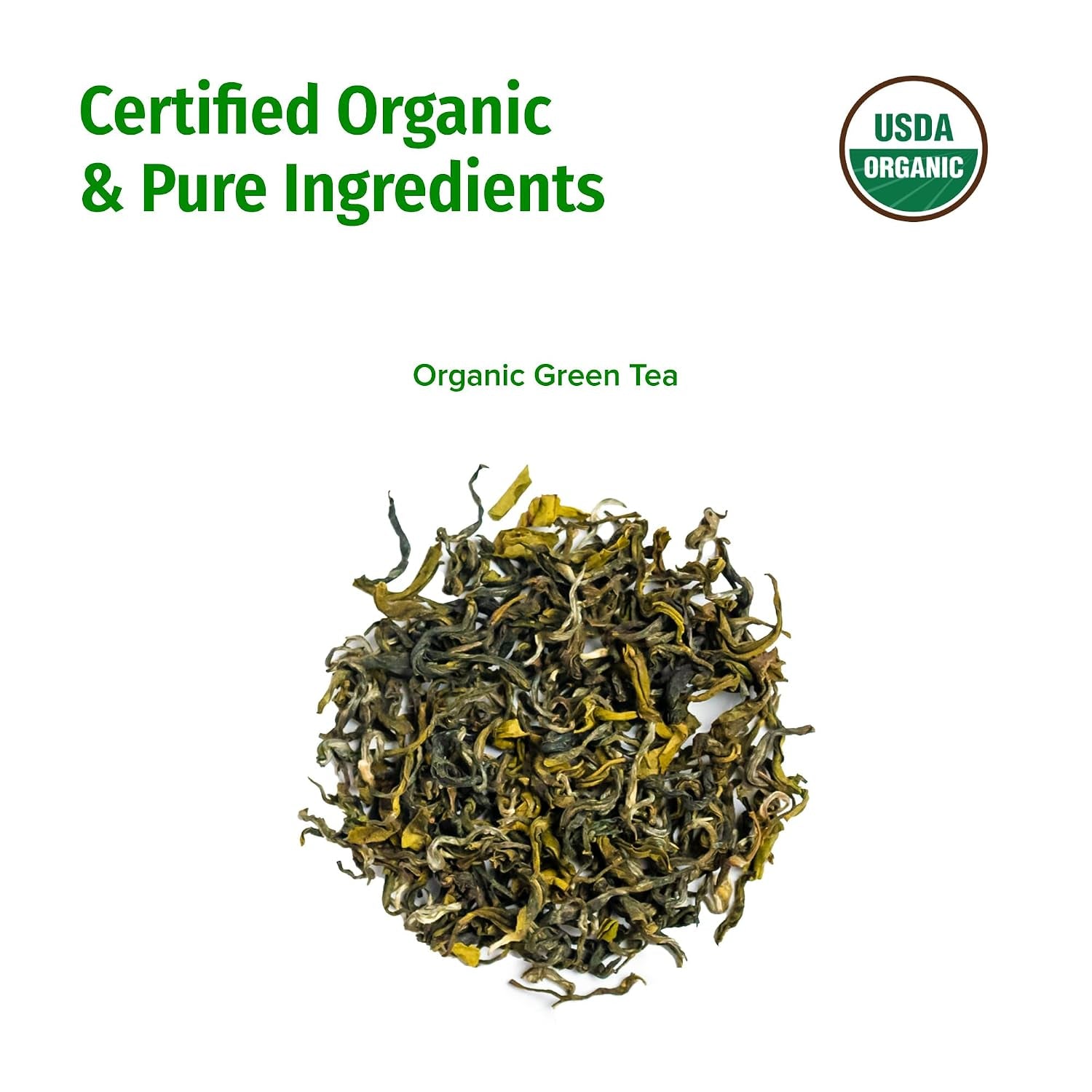 Organic Green Tea Loose Leaf - from a Family Farm in the Himalayas - Award-Winning Premium Green Tea Leaves Loose Leaf - 3.5Oz /100G (Ganesha Green)
