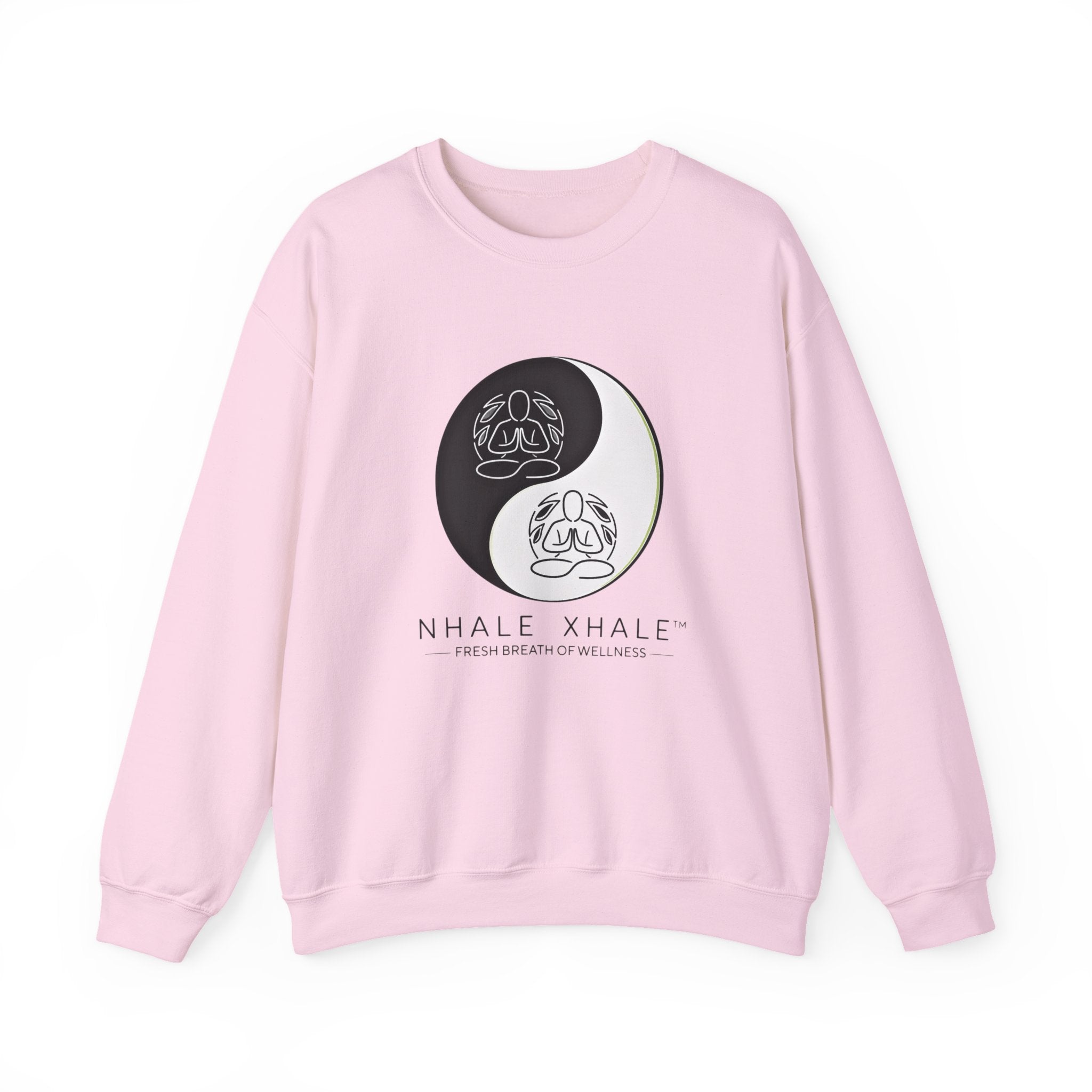 NhaleXhale Ying Yang Crewneck Sweatshirt