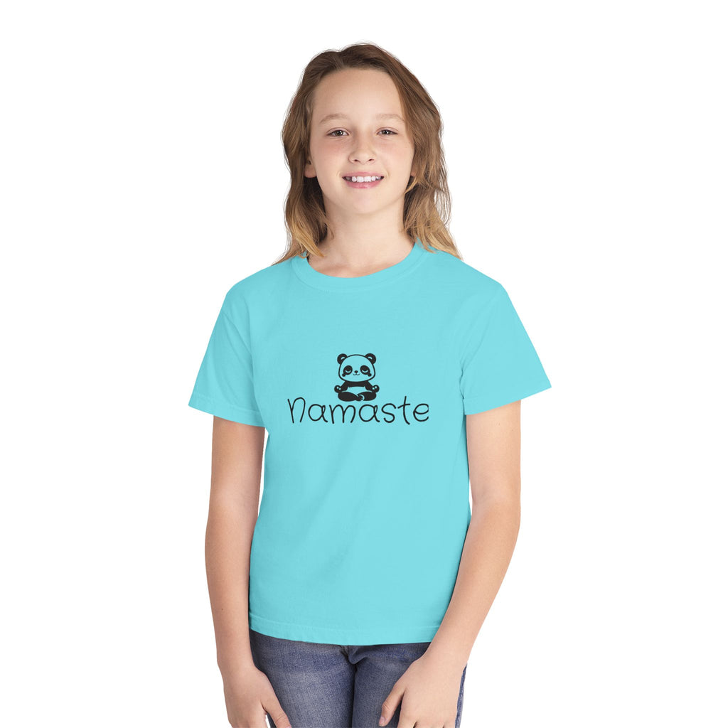 Namaste Panda Youth T‑Shirt