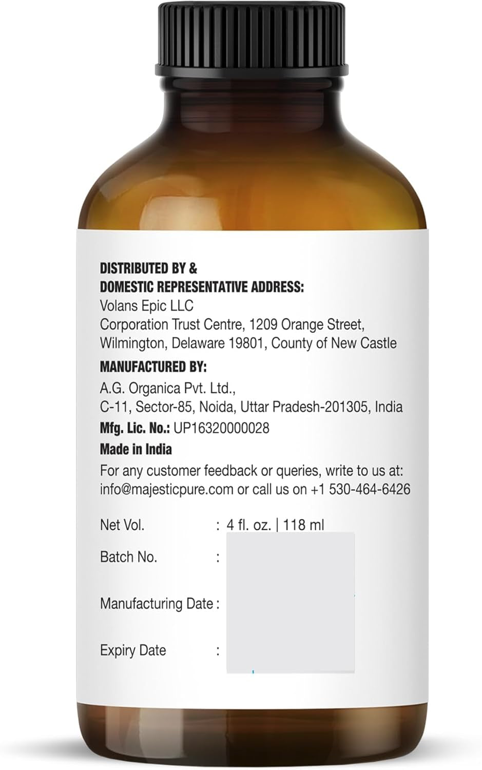 Essential Oil with Glass Dropper - 100% Pure and Natural - Essential Oils for Diffuser, Aromatherapy, Soap and Candle Making, Lemongrass Essential Oil, Lemongrass Oil, 4 Fl Oz
