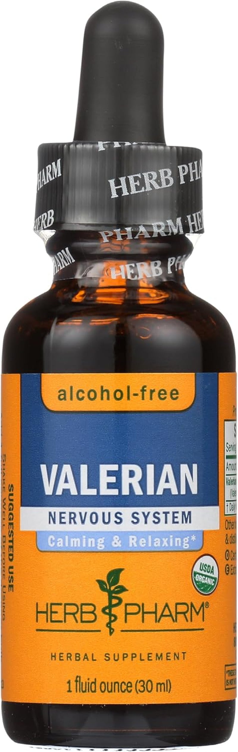 Valerian Alcohol-Free Extract: Organic Liquid Glycerite for Sleep & Relaxation, Calming Nighttime Sleep Support Supplement for Adults, Sugar-Free, up to 6 Week Supply, 1 Oz