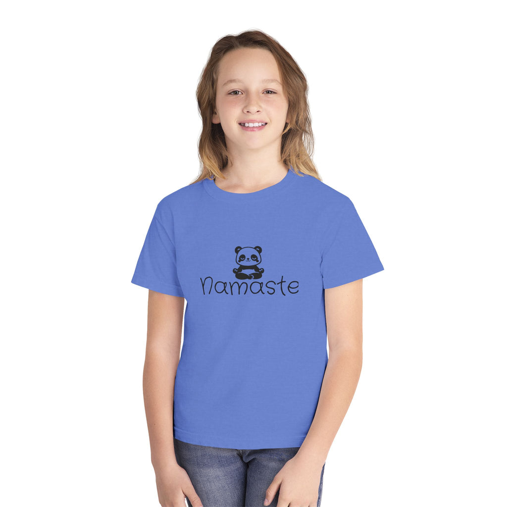 Namaste Panda Youth T‑Shirt