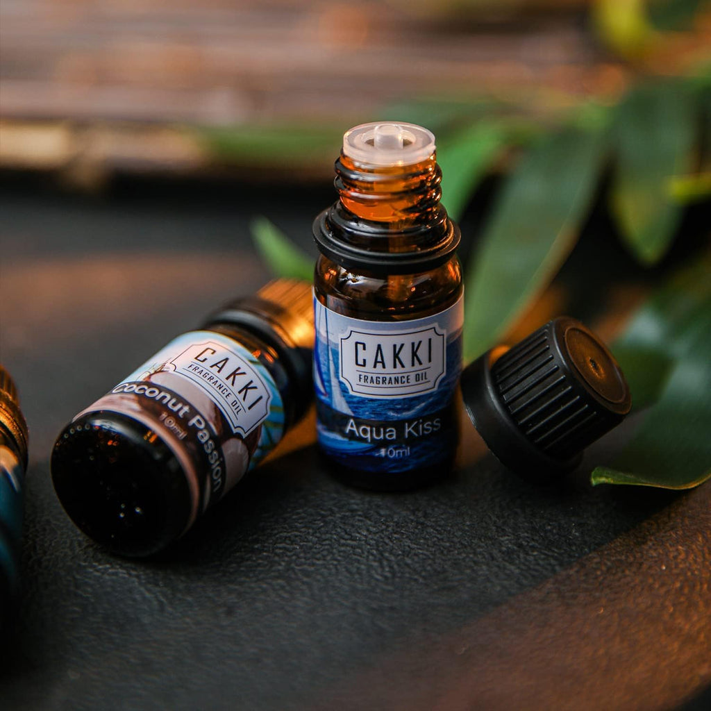 Summer Essential Oils for Diffusers for Home,  Fragrance Oils Set, Long Lasting, 6X10Ml with Coconut, Pina Colada, Aqua Kiss, Bali Island, Strawberry, Aromatherapy Oils, for Candles Making, Gifts