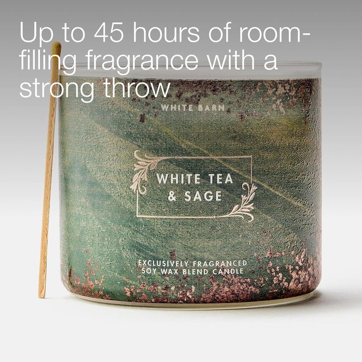 3-Wick Candle, White Tea & Sage, Soy Wax Blend