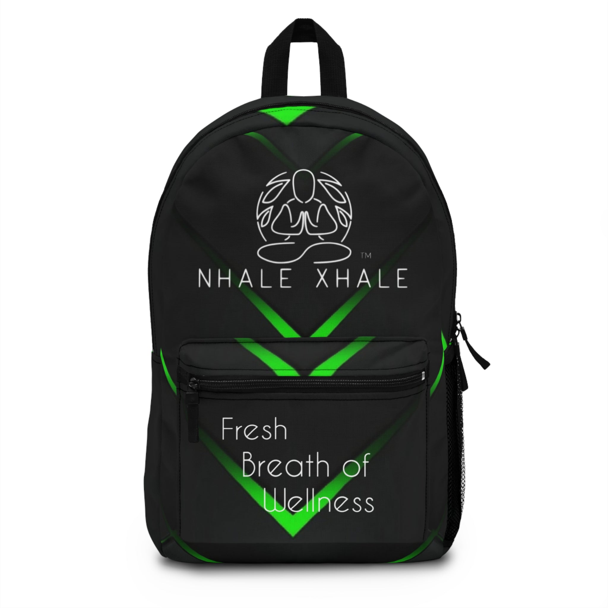NhaleXhale Green/Black Backpack