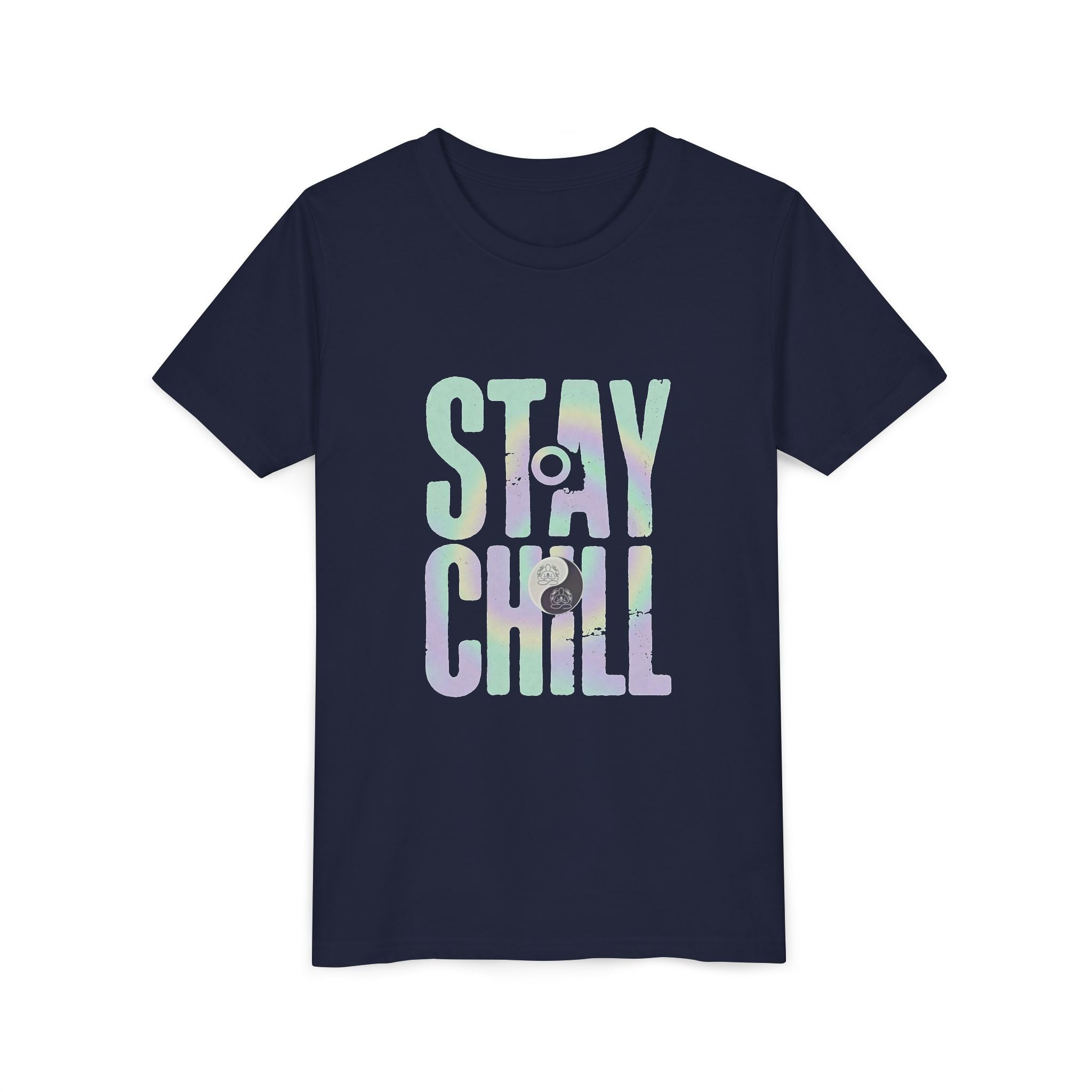 NhaleXhale "Stay Chill" Pastel Yin Yang Graphic