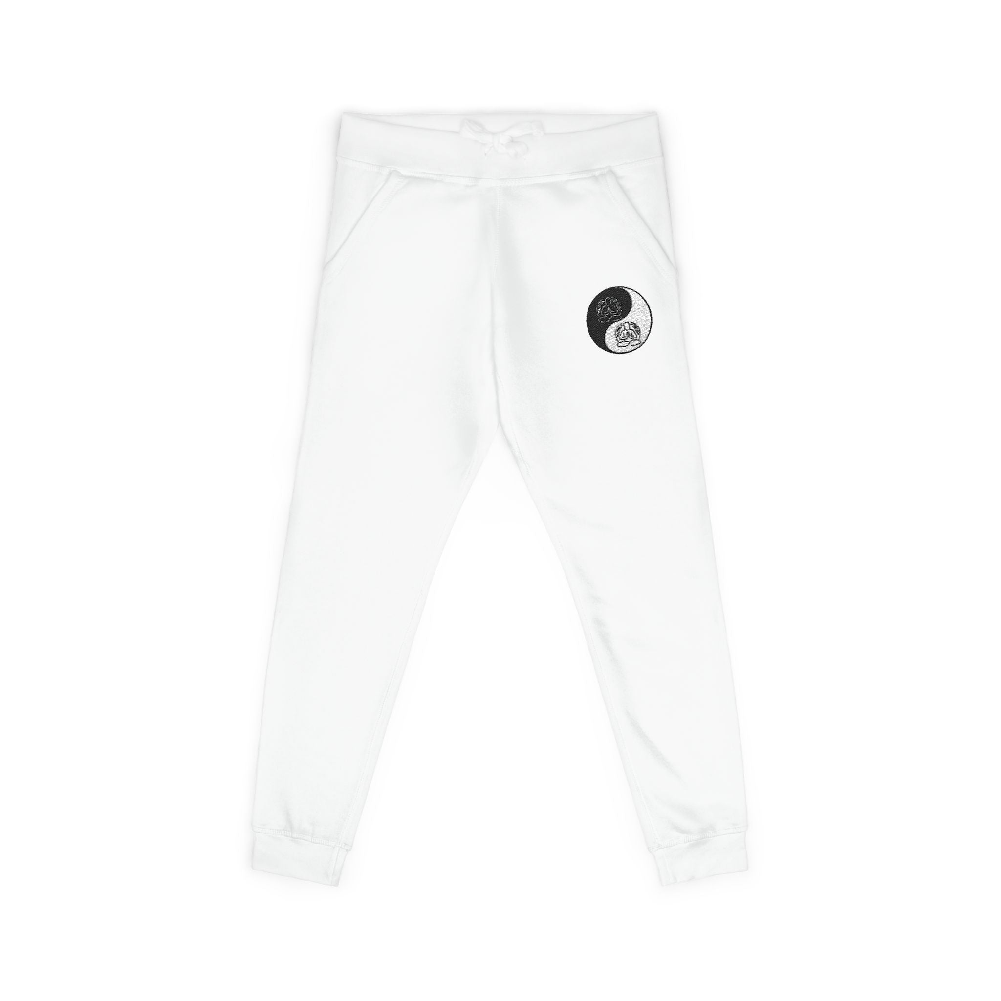 Embroidered Yin Yang Moon Sweatpants