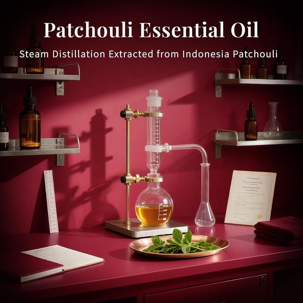 Patchouli Essential Oil for Diffuser,Soap Making&Aromatherapy