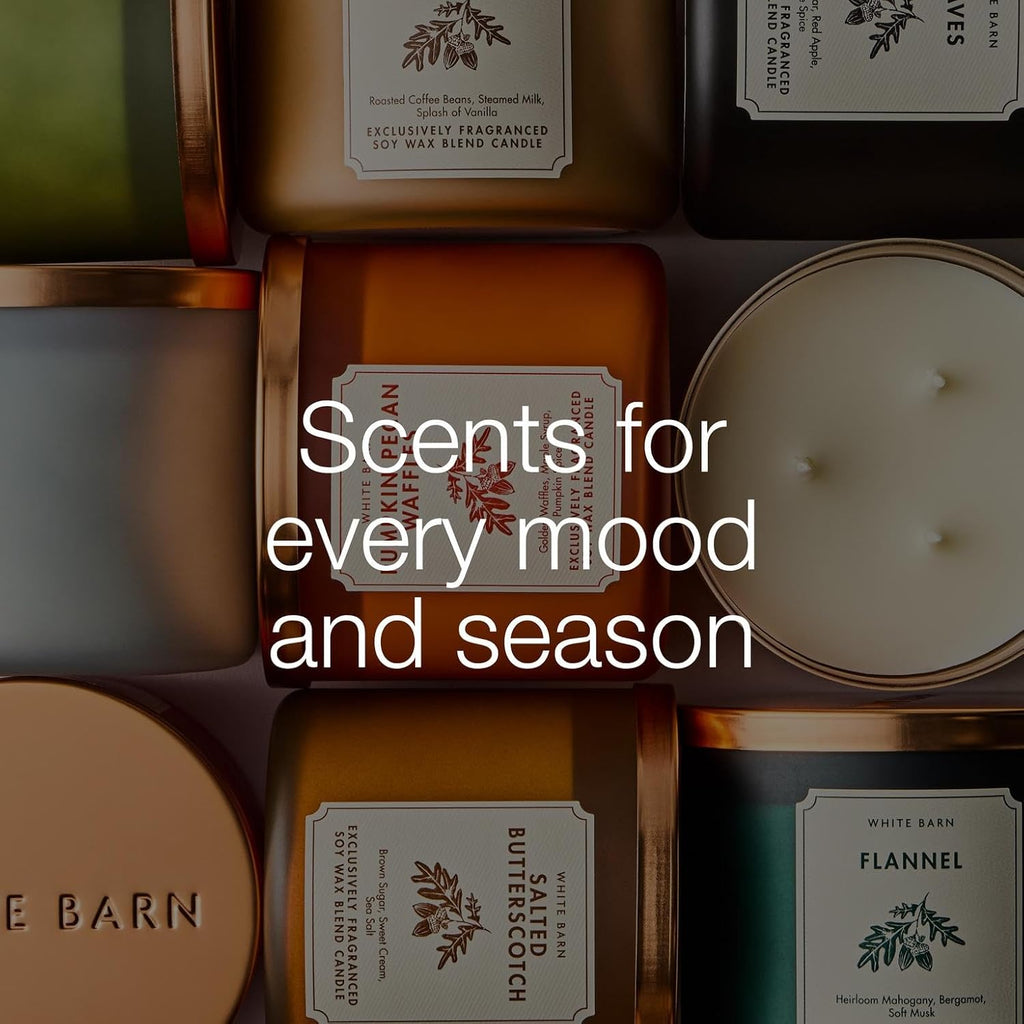 3-Wick Candle, Cinnamon Spiced Vanilla Scent