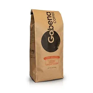 Gobena Coffee 2lb Tanzanian Peaberry Whole Bean Medium Roast, 32 oz, Bulk Coffee, 100% Arabica