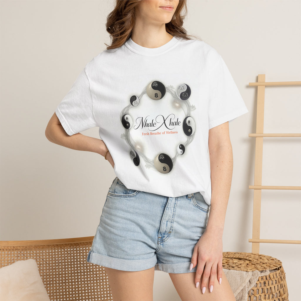 NhaleXhale "The Eightfold Infinite" White Tee