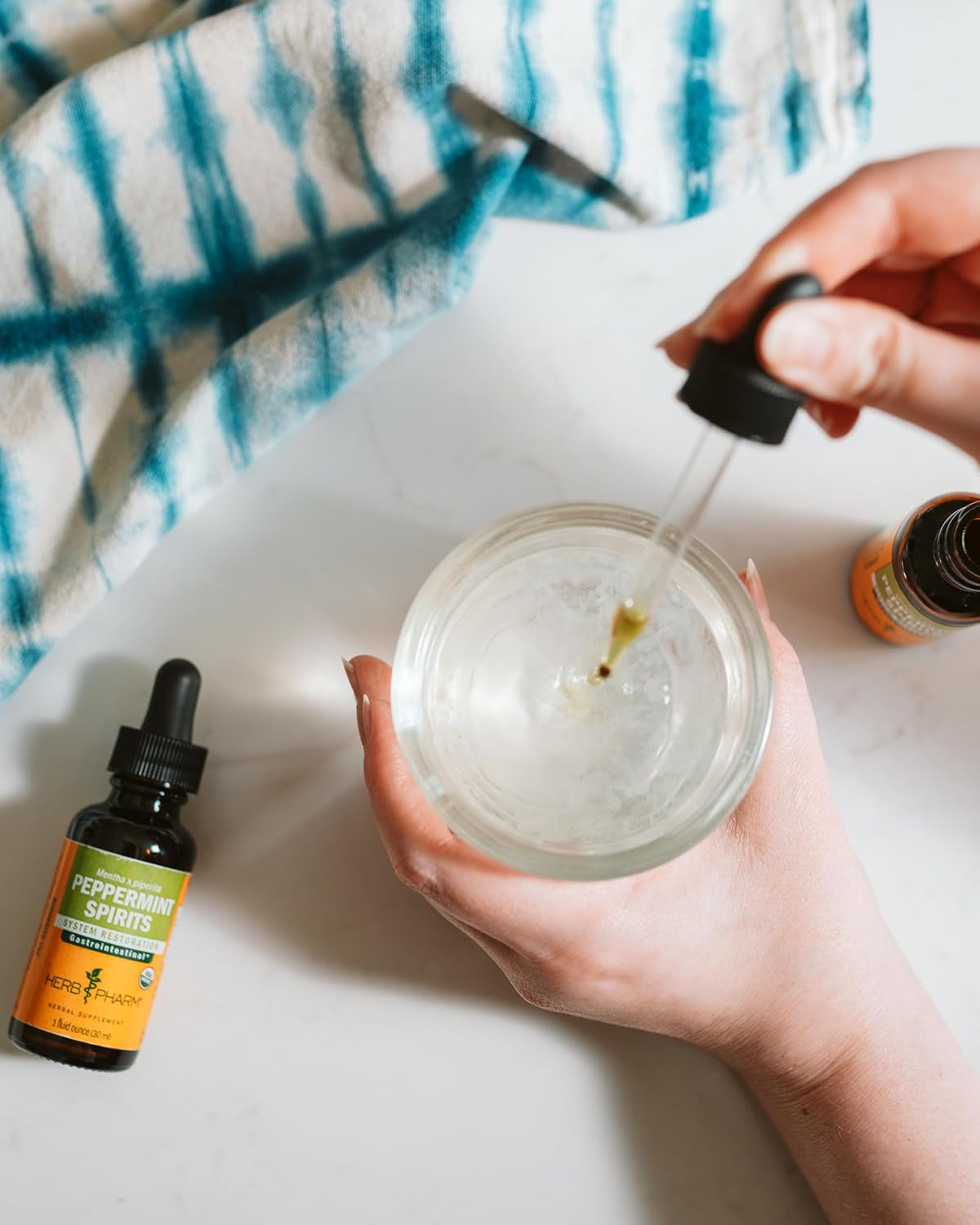 Peppermint Spirits Liquid Extract: Organic Herbal Digestion Support | Mentha Piperita Tincture | Fast-Absorbing for Occasional Nausea & Upset Stomach Support, up to ~12 Week Supply, 4 Oz*