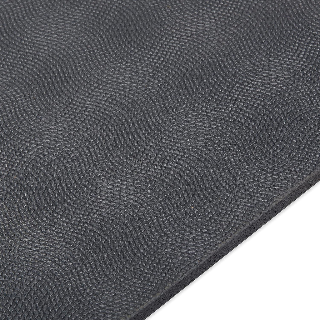 Gaiam Dry-Grip Yoga Mat - 5Mm Thick Non-Slip Exercise & Fitness Mat for Standard or Hot Yoga, Pilates and Floor Workouts - Cushioned Support, Non-Slip Coat - 68 X 24 Inches