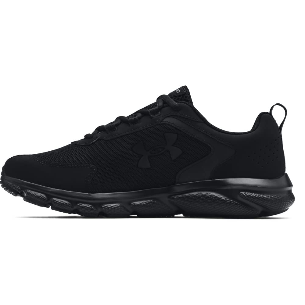 Under Armour Men's Charged Assert 9 Running Shoe, Black (002 Black, 11 US