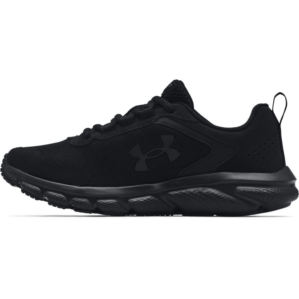 Under Armour Women's Charged Assert 9, Black (002)/Black, 8.5 US