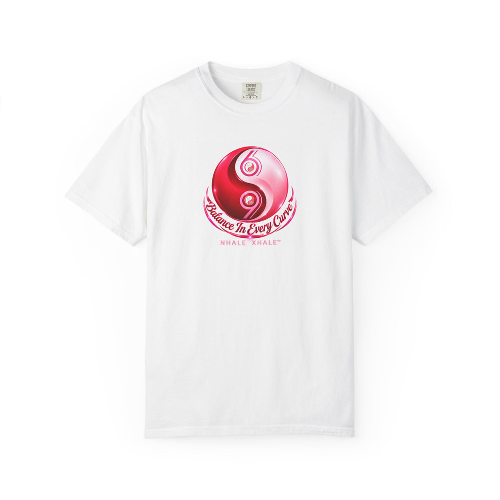 NhaleXhale "Balance the Curve" White Tee