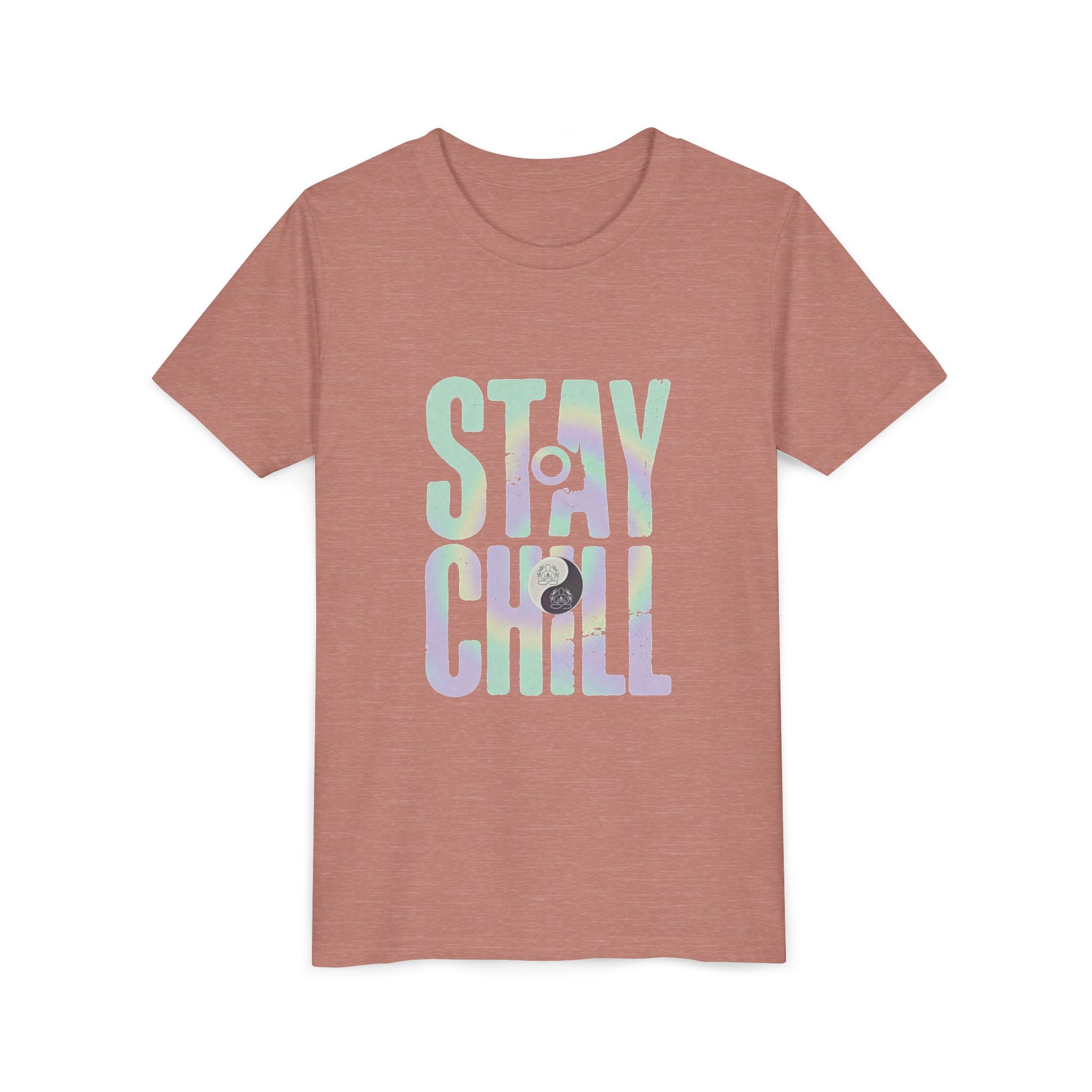 NhaleXhale "Stay Chill" Pastel Yin Yang Graphic