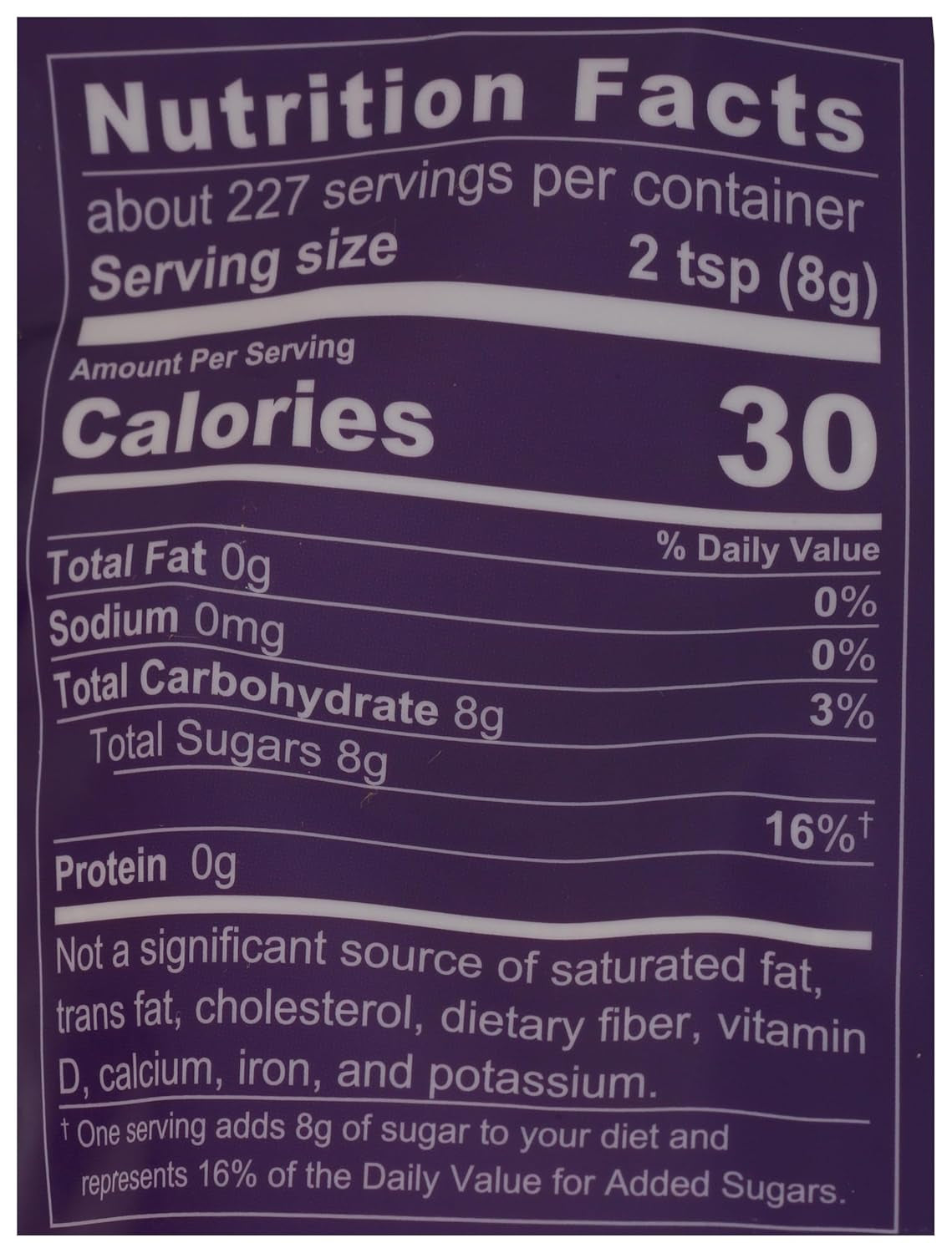 Sweeteners 4-Pound Organic Cane Sugar, Fair Trade, Non GMO, Gluten Free & Vegan for Baking and Sweetening, 1 Pack