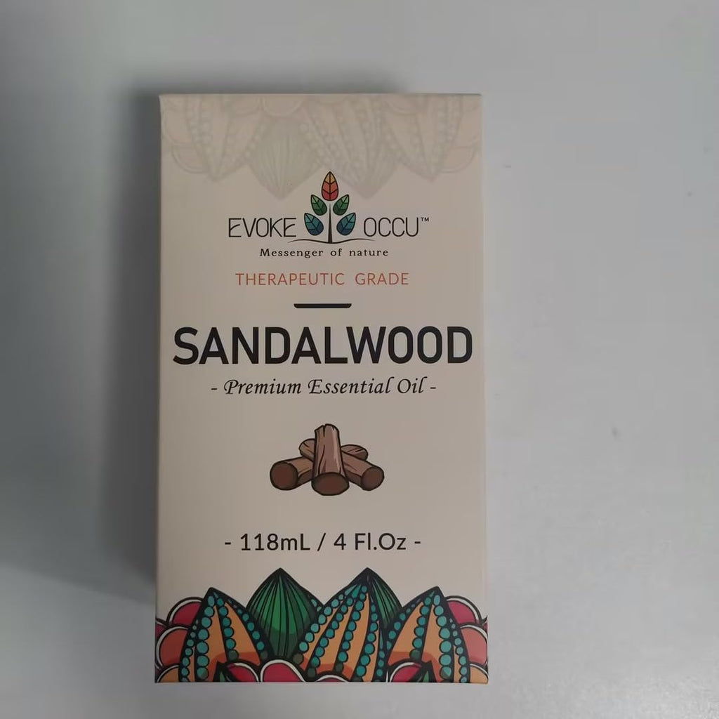 Sandalwood Essential Oils for Skin Care, Diffuser, Perfume, Candle and Soap Making - 4 FL Oz