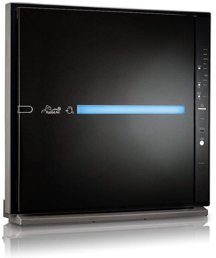 Rabbit Air, MinusA2 Air Purifiers for Home, Ultra Quiet HEPA Air Purifier - Wall Mountable Air Purifiers for Home, Allergies, Dust, Mold, Smoke & VOCs - (SPA-780N, Black, Asthma and Allergy Friendly)