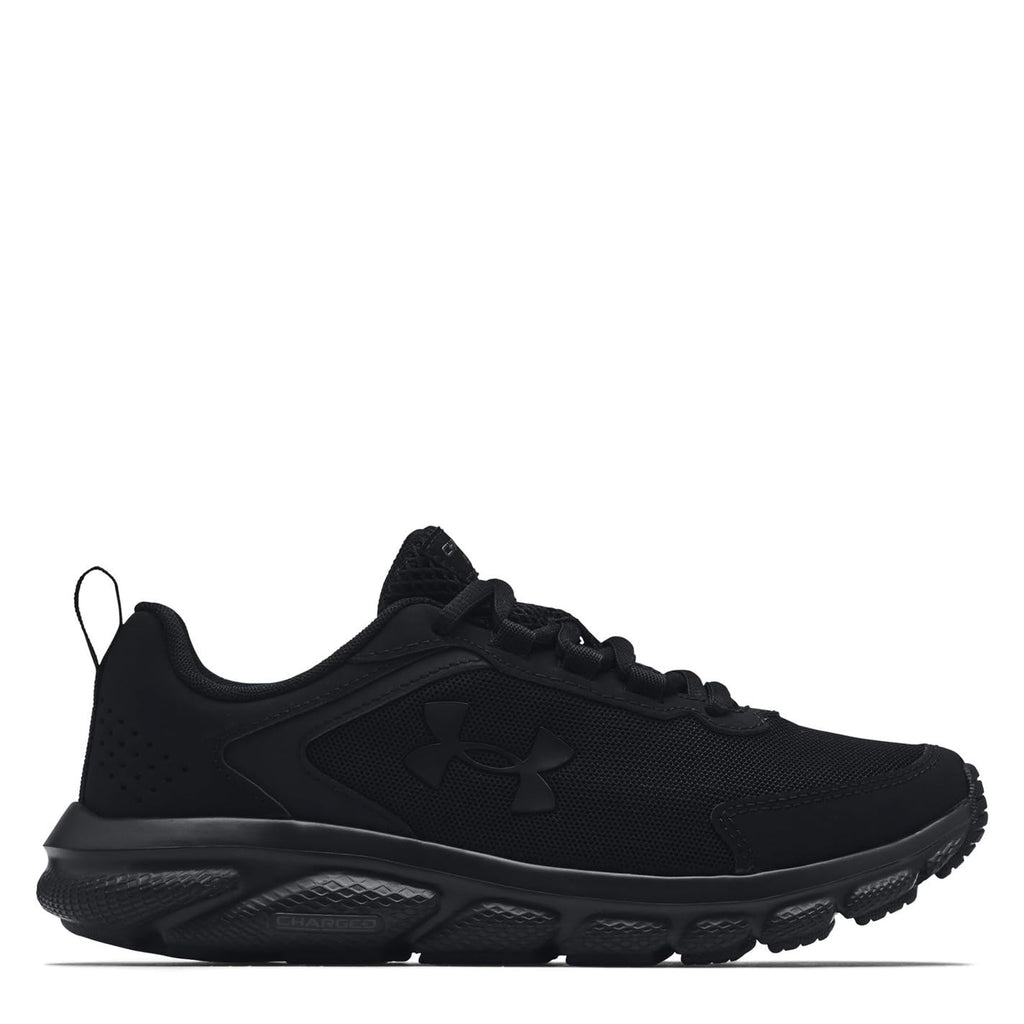 Under Armour Women's Charged Assert 9, Black (002)/Black, 8.5 US