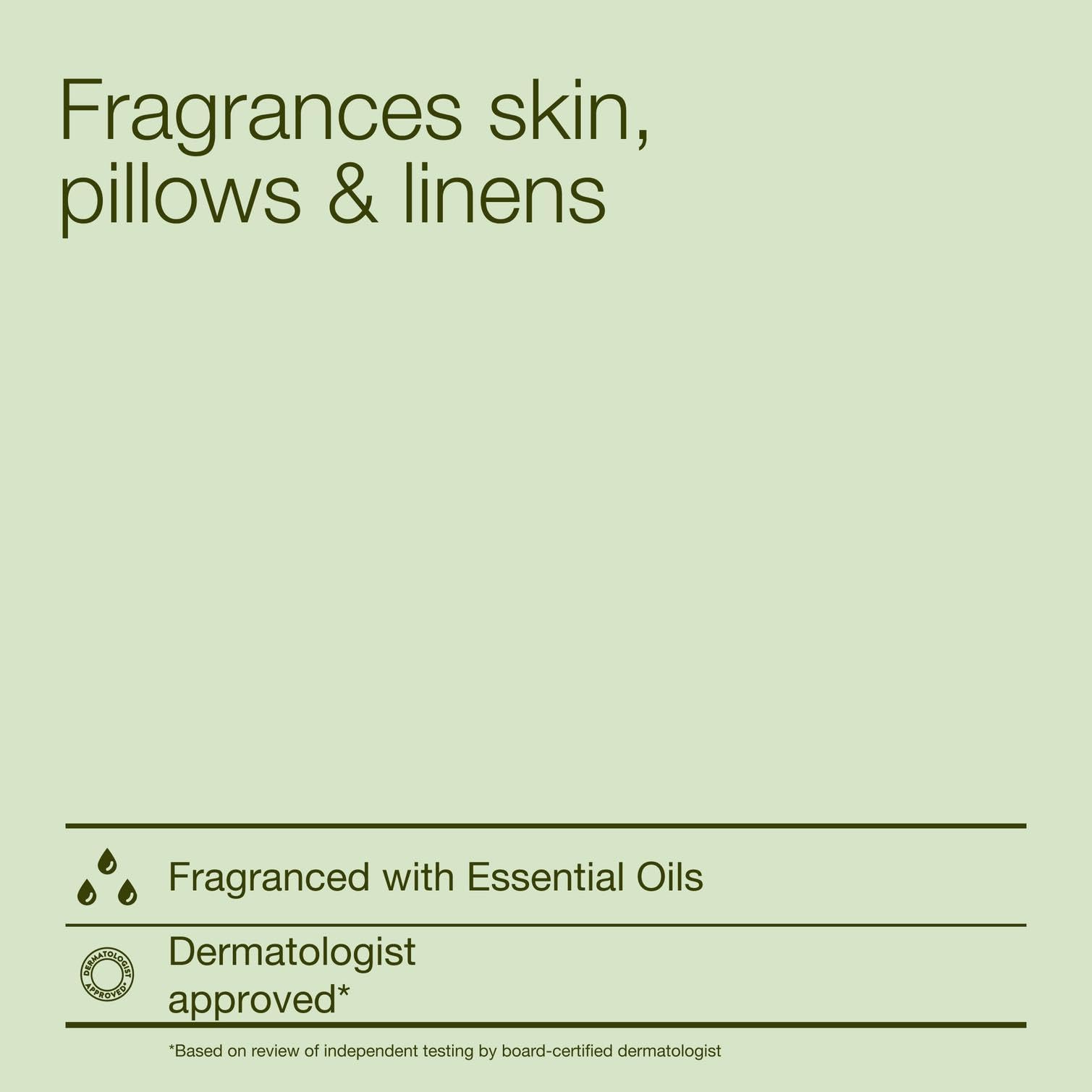 Bath & Body Works Aromatherapy Eucalyptus Spearmint Essential Oil Mist, Body Spray with Vitamin E and Aloe, Pillow Spray for Stress Relief, 5.3 fl oz - 2 Pack